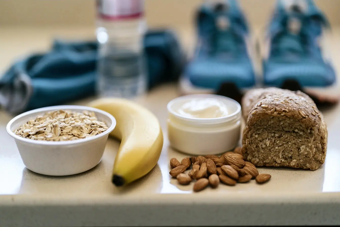 Cinq aliments avant une course